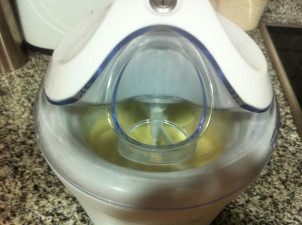 Heladera empezando a cumplir con su cometido