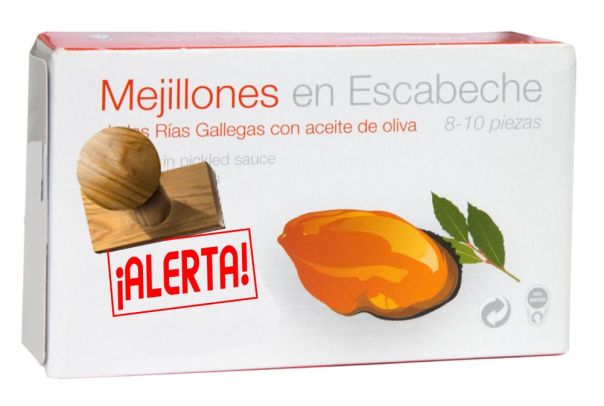 Lata de mejillones