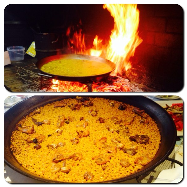 Collage Arroz en Restaurante Alfonso