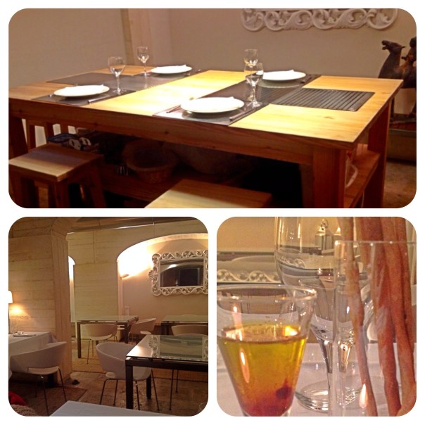 Social Table, Cocorocó y Aceite con grissinis de bienvenida