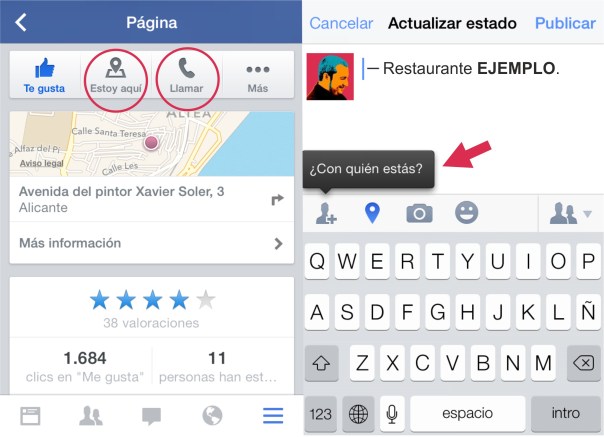Localización FB