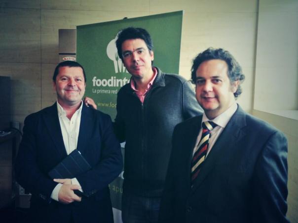 Oscar Carrión, Jaime Beltrán y Santiago Coloma