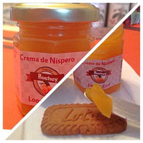 Crema de níspero o Loquat Curd