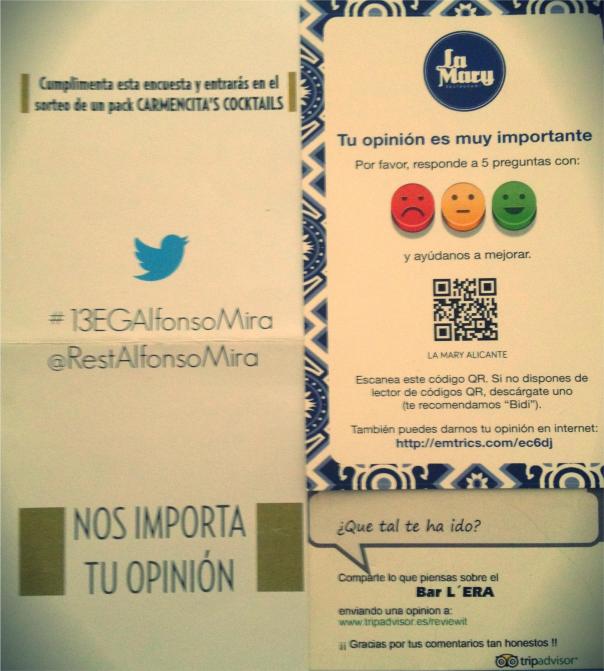 Tu opinión nos importa