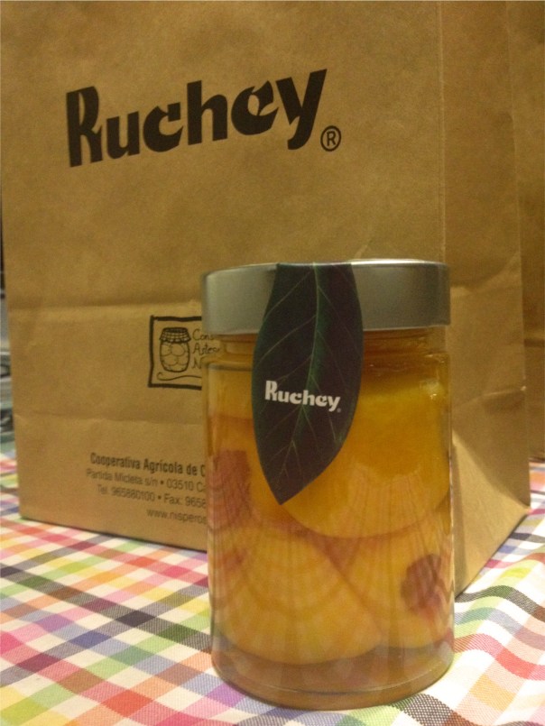 Bote Nísperos Almíbar Ruchey