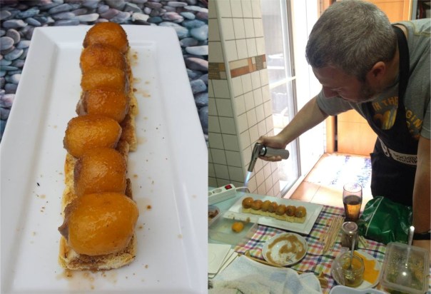 Nísperos caramelizados