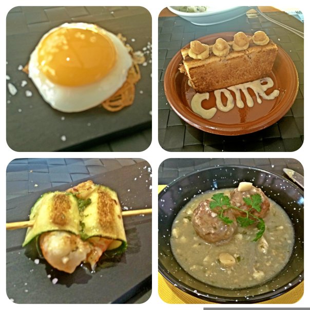 Joselito, Cocido completo, pintxo gamba y albondigas