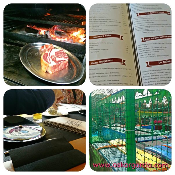 Txuleton, carta, mesa y atracciones