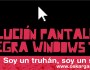 Solucionar pantalla negra con puntero en arranque de Windows&nbsp;10